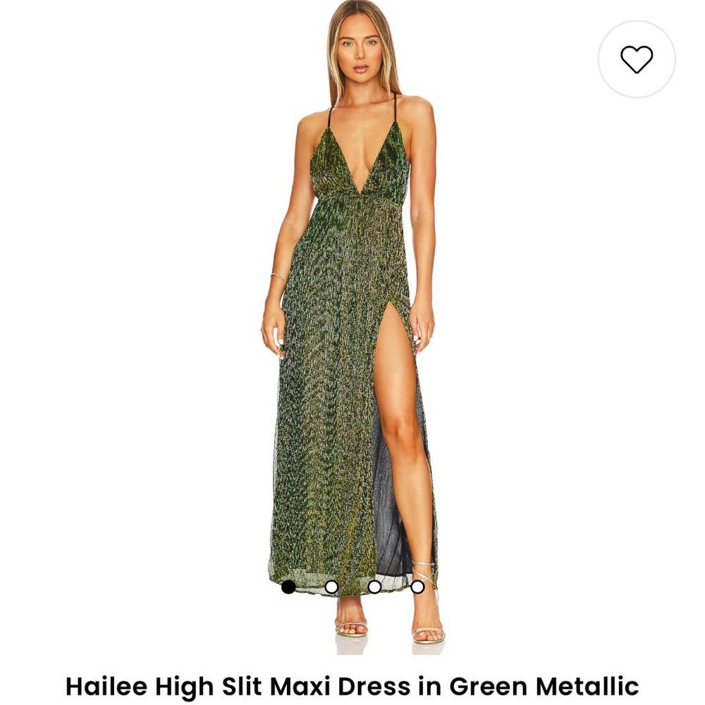 Superdown Hailee high slit maxi dress. Size s.